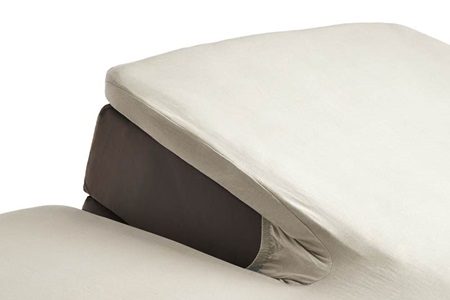 Drap-housse tête relevable jusqu'à 10 cm
